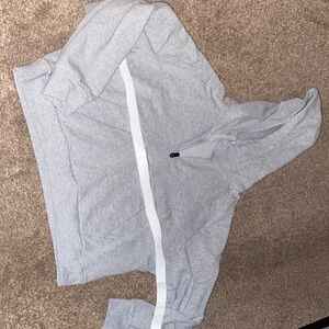 Athleta easy fleece hoodie zip
